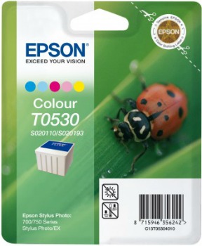 Inkoust Epson T0530 color | Stylus Photo /700/710/720/750,EX/2