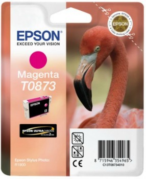Inkoust Epson T0873 magenta Retail Pack BLISTER | Stylus Photo R1900