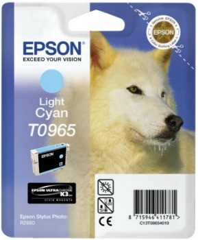 Inkoust Epson T0965 light cyan UltraChrome K3 | Stylus Photo R2880