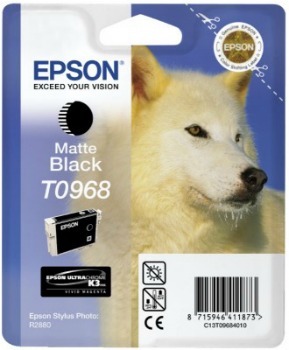 Inkoust Epson T0968 matte black UltraChrome K3 | Stylus Photo R2880