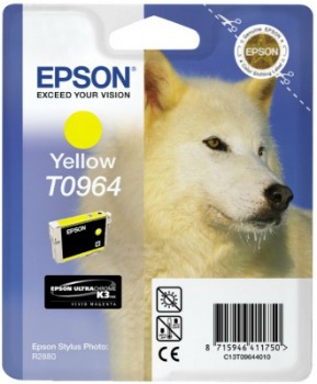 Inkoust Epson T0964 yellow UltraChrome K3 | Stylus Photo R2880