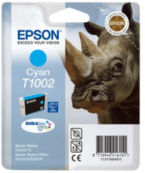 Inkoust Epson T1002 cyan DURABrite Ultra | 11.1ml | Epson Stylus Office B40W/BX6