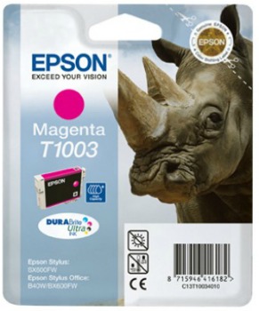 Inkoust Epson T1003 magenta DURABrite Ultra | 11.1ml | Epson Stylus Office B40W/