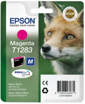 Inkoust Epson T1283 magenta | Stylus S22/SX125/SX425W/BX305F