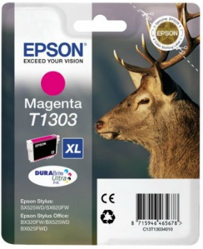 Inkoust Epson T1303 magenta | Stylus SX525WD/BX305F/BX320FW/BX625FWD