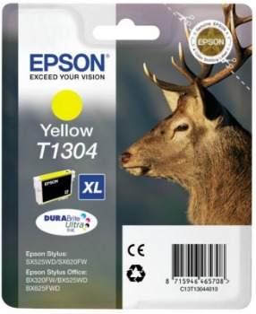 Inkoust Epson T1304 yellow | Stylus SX525WD/BX305F/BX320FW/BX625FWD