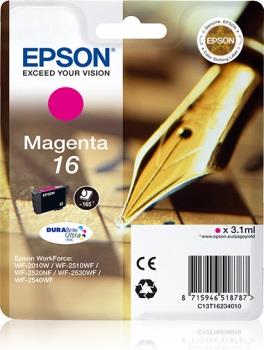 Inkoust Epson T1623 magenta DURABrite | 3,1 ml | WF-2010/25x0