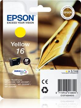 Inkoust Epson T1624 yellow DURABrite | 3,1 ml | WF-2010/25x0