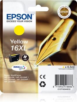 Inkoust Epson T1634 XL yellow DURABrite | 6,5 ml | WF-2010/25x0