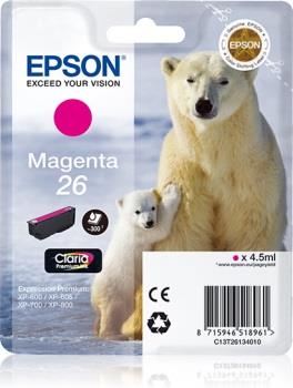 Inkoust Epson T2613 magenta Claria | 4,5 ml | XP-600/700/800