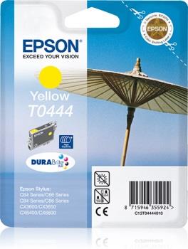 Inkoust Epson T0444 yellow | Stylus C64/66/66 Photo Edition/84/84N/84WiFi/86,CX3