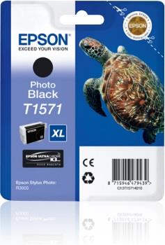 Inkoust Epson T1571 Photo black | 25,9 ml | R3000