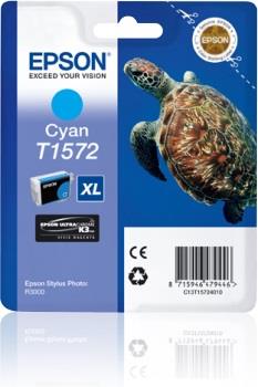 Inkoust Epson T1572 Cyan| 25,9 ml | R3000