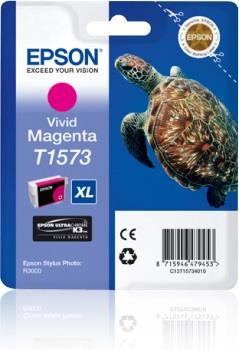 Inkoust Epson T1573 Vivid Magenta | 25,9 ml | R3000