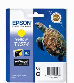 Inkoust Epson T1574 Yellow| 25,9 ml | R3000