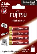 Fujitsu Alkaline High Power LR03/AAA, 4 ks, Blister