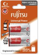 Fujitsu Alkaline Universal Power LR14/C, 2 ks, Blister
