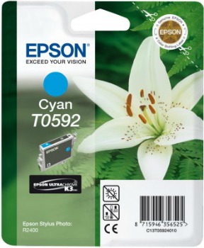 Inkoust Epson T0592 cyan | Stylus Photo R2400