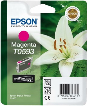 Inkoust Epson T0593 magenta | Stylus Photo R2400