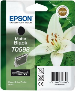 Inkoust Epson T0598 matte black | Stylus Photo R2400
