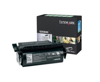 Toner Lexmark black [ return program | 10000str | T61X ]