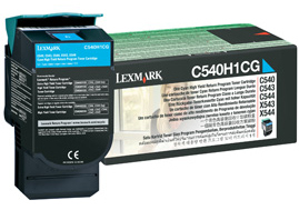 Toner Lexmark cyan | return | 2000str | C54x