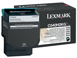 Toner Lexmark black | 2500str | C540n/C543dn/C544dn/C544dtn/C544dw/C544n/X543...