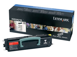 Toner Lexmark black | 2500str | X203/X204