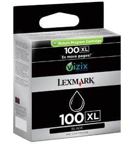 Inkoust Lexmark No 100XL black | 510str | seria S/ Pro206/ Pro705 | MOQ 48 ks
