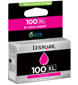 Inkoust Lexmark No 100XL magenta | 600str | seria S/ seria Pro | MOQ 48 ks ]