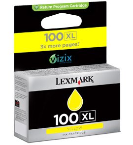 Inkoust Lexmark No 100XL yellow | 600str | seria S/ seria Pro | MOQ 48 ks ]