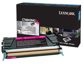 Toner Lexmark magenta | 10000str | C748