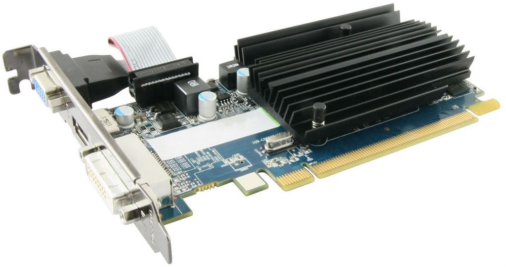 Sapphire Radeon R5 230, 1GB DDR3 (64 Bit), HDMI, DVI, VGA, BULK