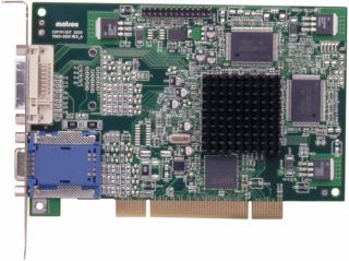 MATROX Millennium G450 32MB DDR, DualHead, DVI/HD-15, PCI, ATX, box