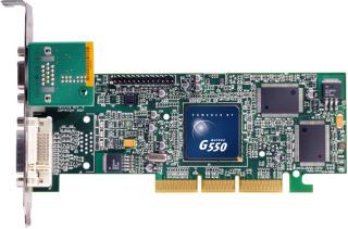 MATROX Millennium G550 32MB DDR, DualHead, AGP, retail