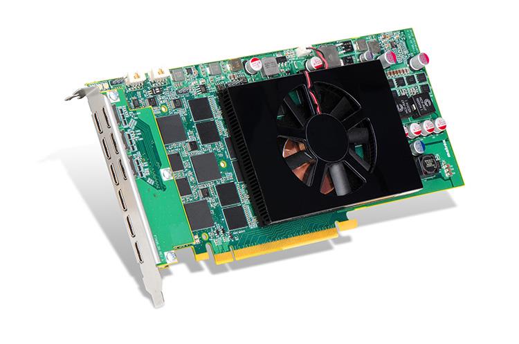 Matrox C900, 4GB GDDR5, PCIe 3.0 x16, 9x miniHDMI