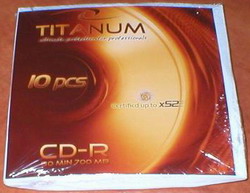 Titanum CD-R [ obalka 10 | 700MB | 52x ]