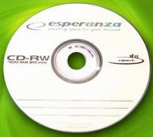 Esperanza CD-RW [ cakebox 10 | 700MB | 12x ]