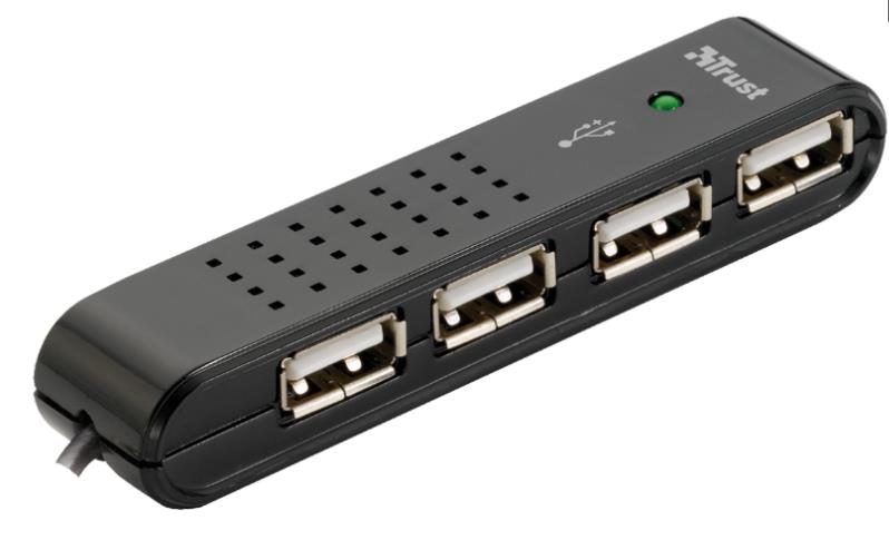 Hub mini TRUST Vecco (HU-4440P) 4 -portovÃ½ USB2.0