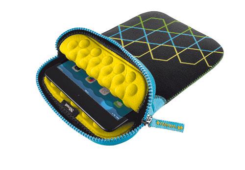 Anti-shock Bubble Sleeve for 7-8'' tablets - hexagons