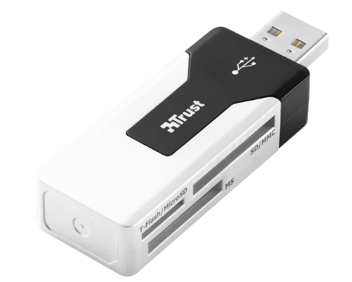 ÄteÄka pamÄÅ¥ovÃ½ch karet Trust Mini (CR-1350P) USB2 Cardreader
