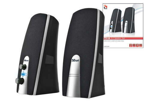 Reproduktory Trust MiLa 2.0 Speaker Set (10W, vstup pro sluchÃ¡tka)