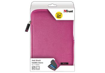 Trust Anti-shock Bubble Sleeve for 7-8'' tablets - pink