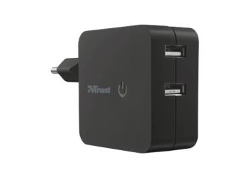 Trust Wall Charger with 2 USB ports - 2x12W