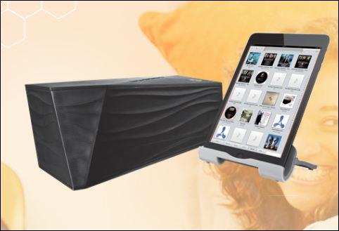Dune Wireless Speaker with 3D sound - black