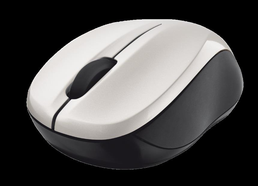 Trust Vivy Wireless Mini Mouse - white