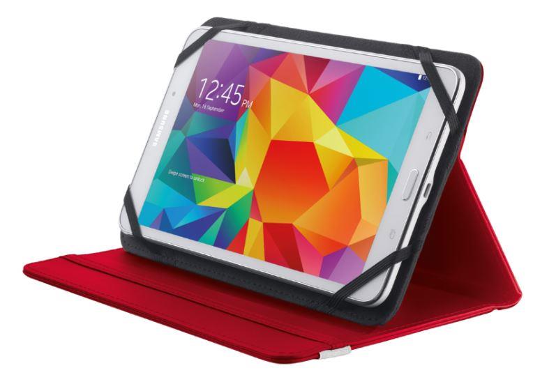 Primo Folio Case with Stand for 7-8'' tablets - red