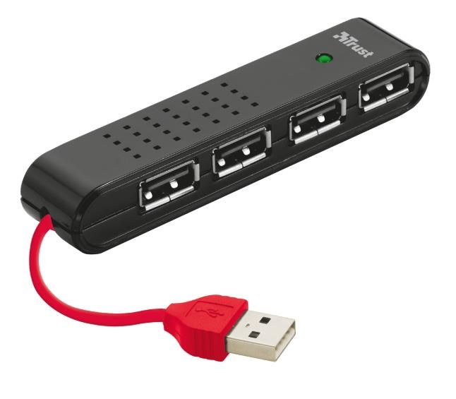 TRUST UHB-204 4P USB2 MINI HUB