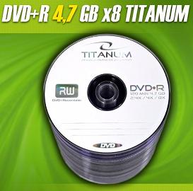 Titanum DVD+R [ spindle 100 | 4.7GB | 8x ]