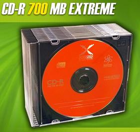 Extreme CD-R [ slim jewel case 10 | 700MB | 52x ]